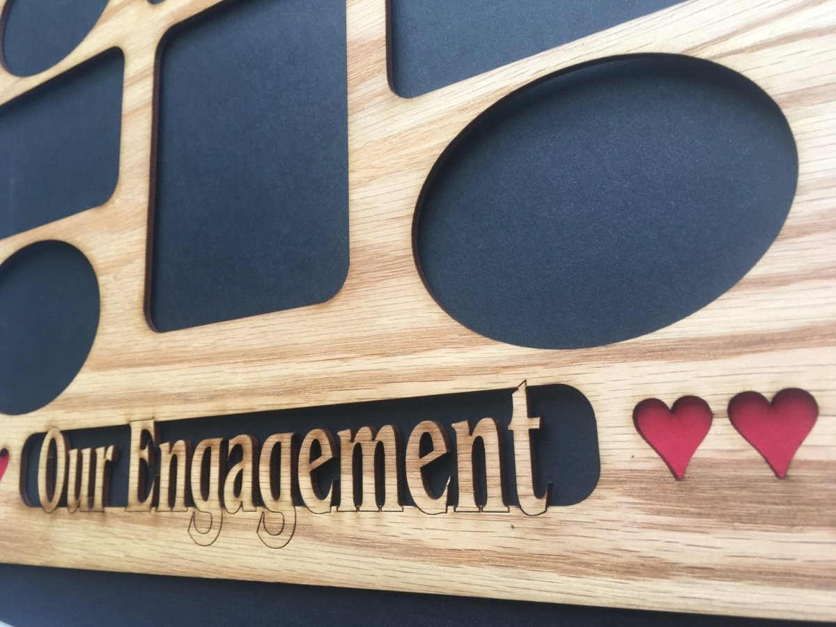 Our Engagement Picture Frames 11"x14" - Legacy Images - Picture Frames - 11x14 Picture Frame engagement picture frames laser engraved