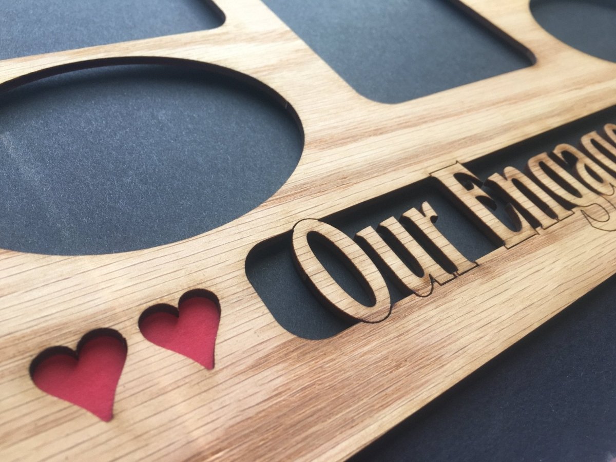 Our Engagement Picture Frames 11"x14" - Legacy Images - Picture Frames - 11x14 Picture Frame engagement picture frames laser engraved