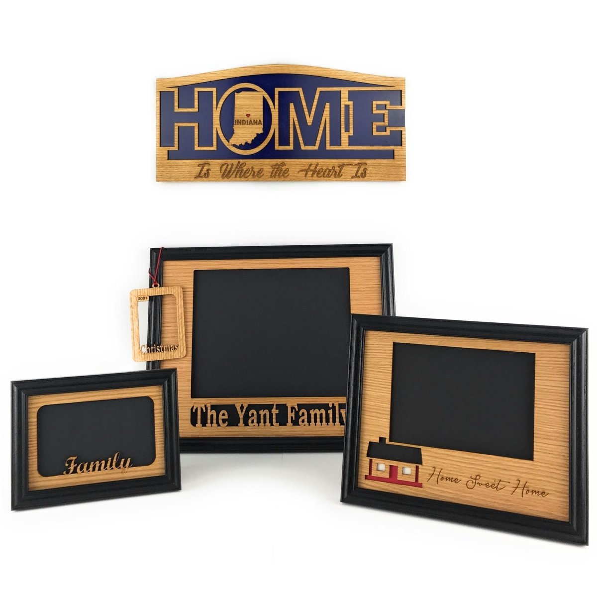 Our Family Gift Set - Legacy Images - Picture Frames - 11x14 Picture Frame 5x7 picture frame 8x10 picture frame laser engraved