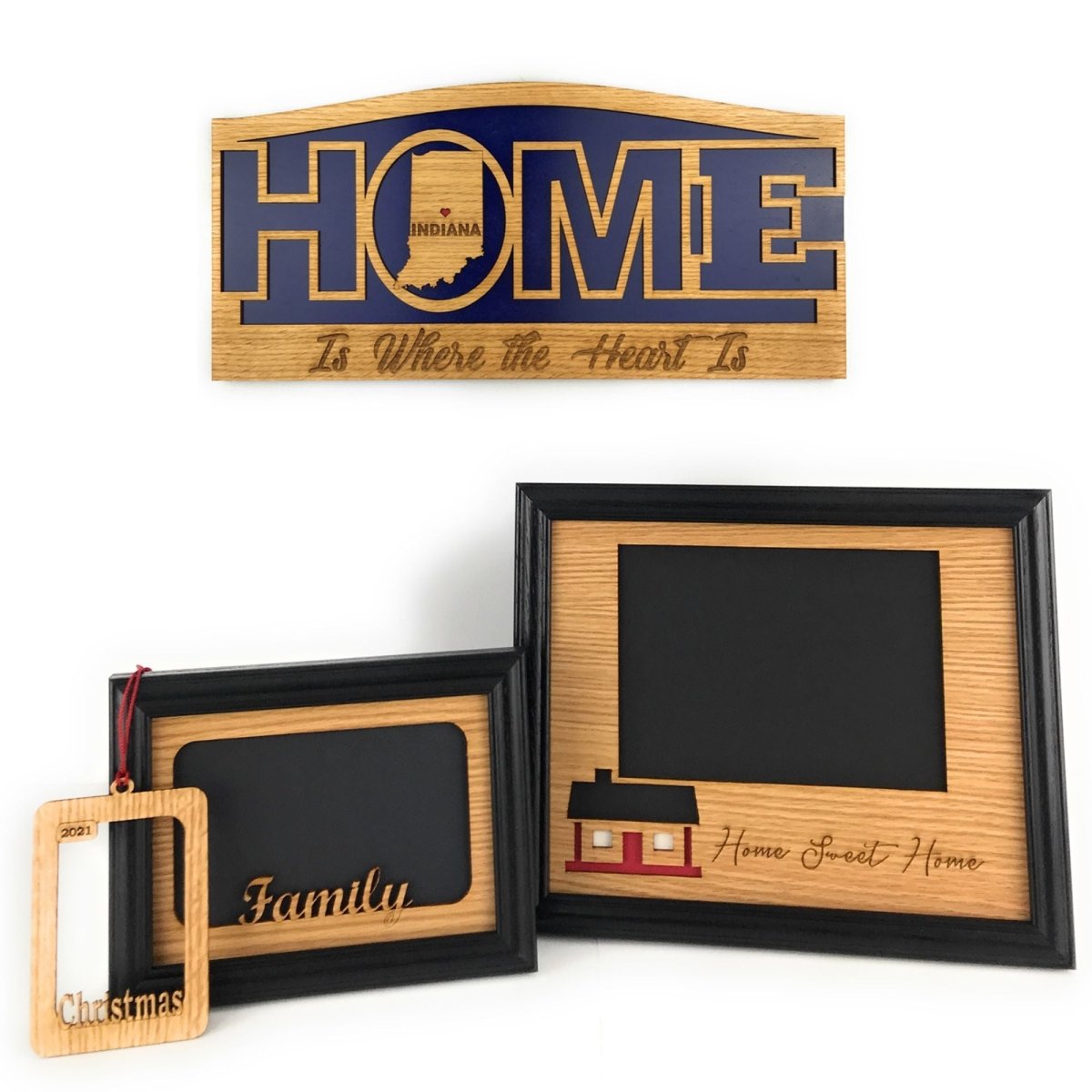 Our Family Gift Set - Legacy Images - Picture Frames - 11x14 Picture Frame 5x7 picture frame 8x10 picture frame laser engraved