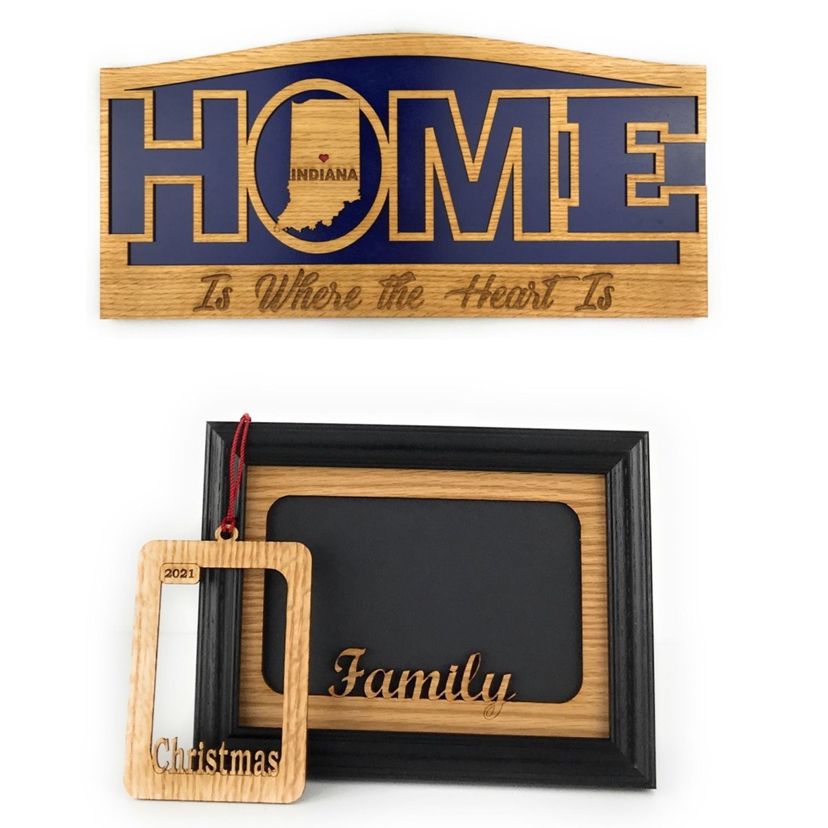 Our Family Gift Set - Legacy Images - Picture Frames - 11x14 Picture Frame 5x7 picture frame 8x10 picture frame laser engraved