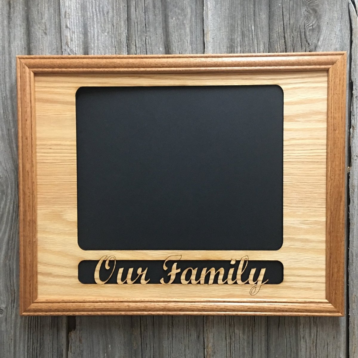Our Family Picture Frame - Legacy Images - Picture Frames - 11x14 Picture Frame family gifts for him laser engraved
