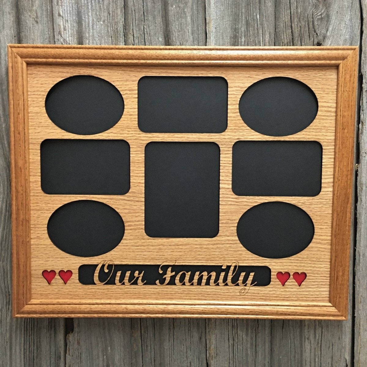 Our Family Picture Frame - Legacy Images - Picture Frames - 11x14 Picture Frame family gifts for him laser engraved