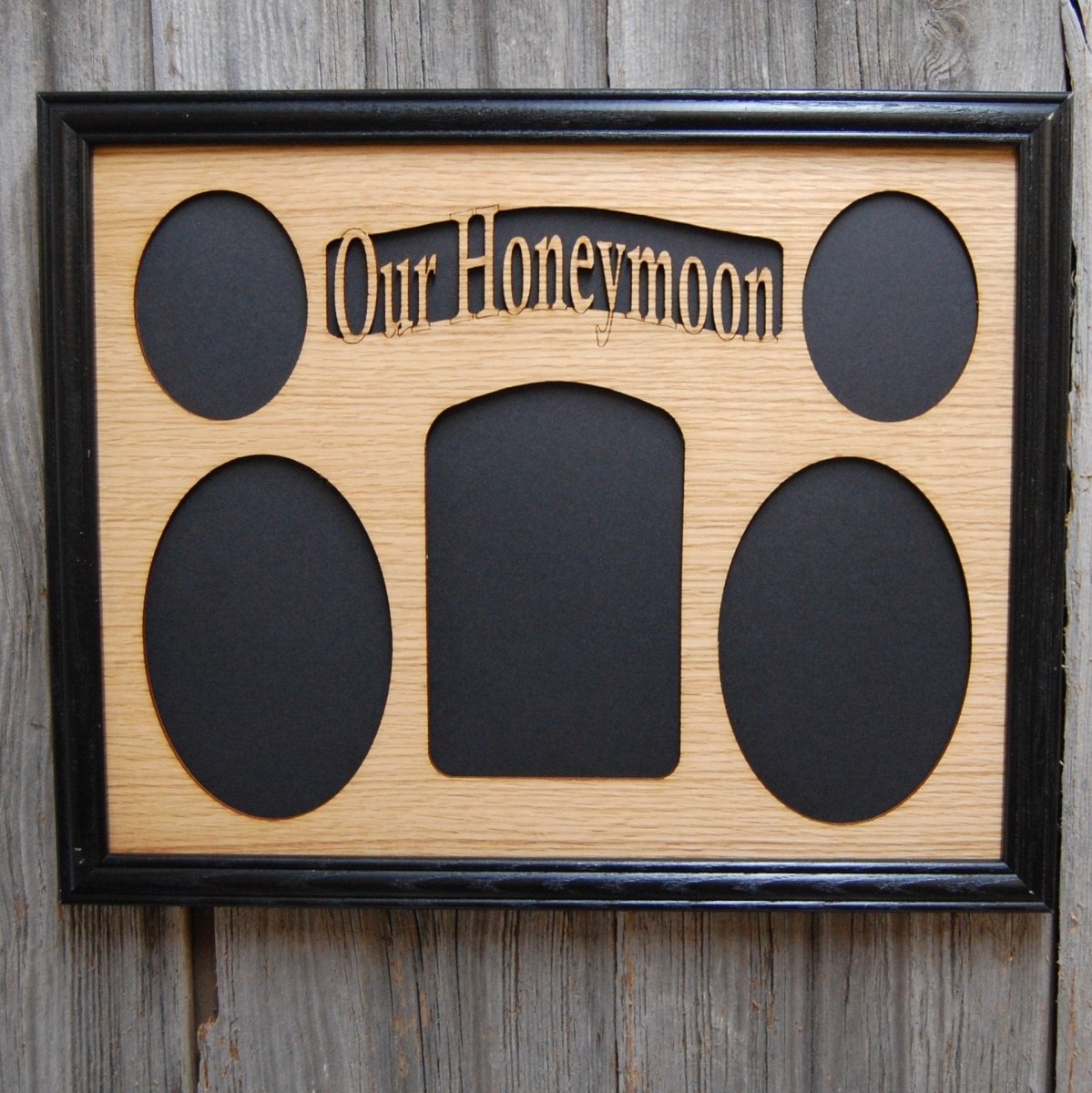 Our Honeymoon Picture Frame - Legacy Images - Picture Frames - 11x14 Picture Frame honeymoon picture frame laser engraved