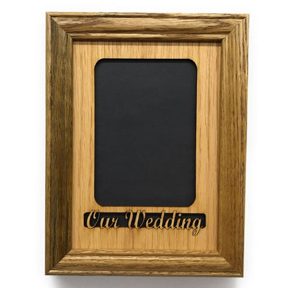 Our Wedding Picture Frame - Legacy Images - Picture Frames - 11x14 Picture Frame 5x7 picture frame 8x10 picture frame laser engraved