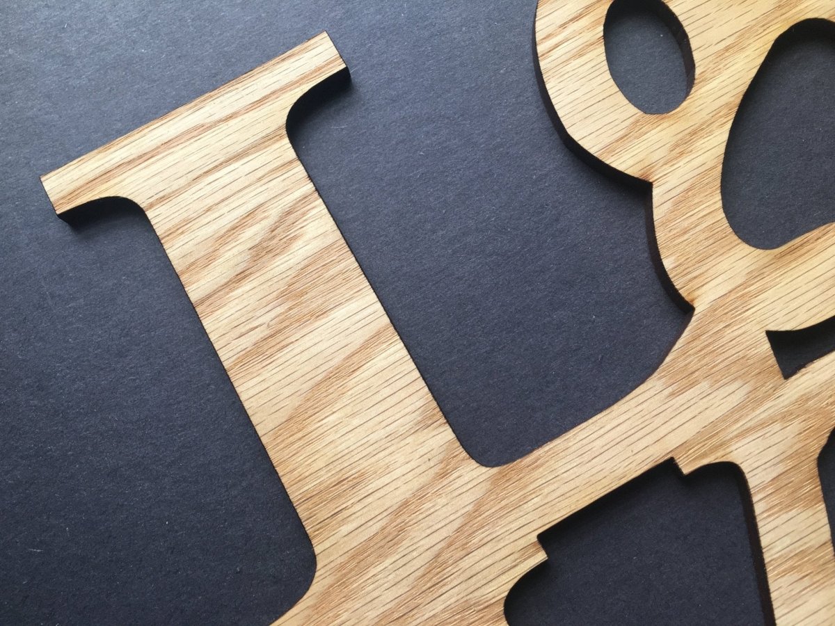 Paw Print Love Sign Wall Decor - Legacy Images - Novelty Signs - cord dog love sign laser engraved