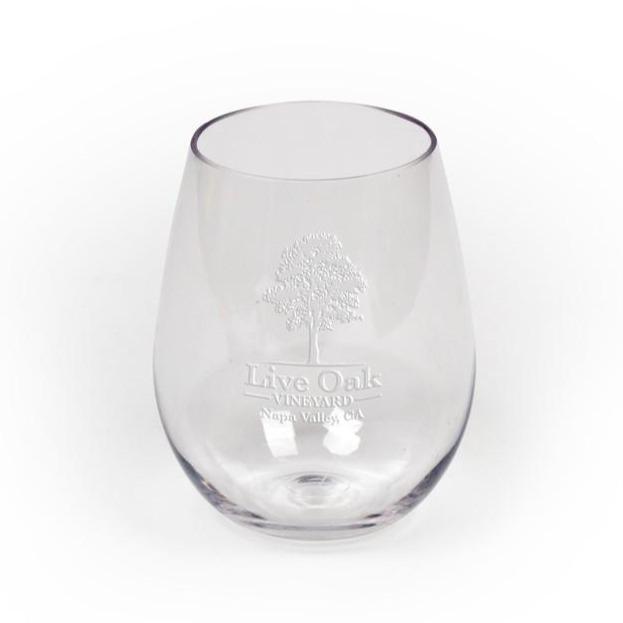 Personalized Stemless Wine Glass - Legacy Images - Stemware - drinkware wedding wine glass laser engraved