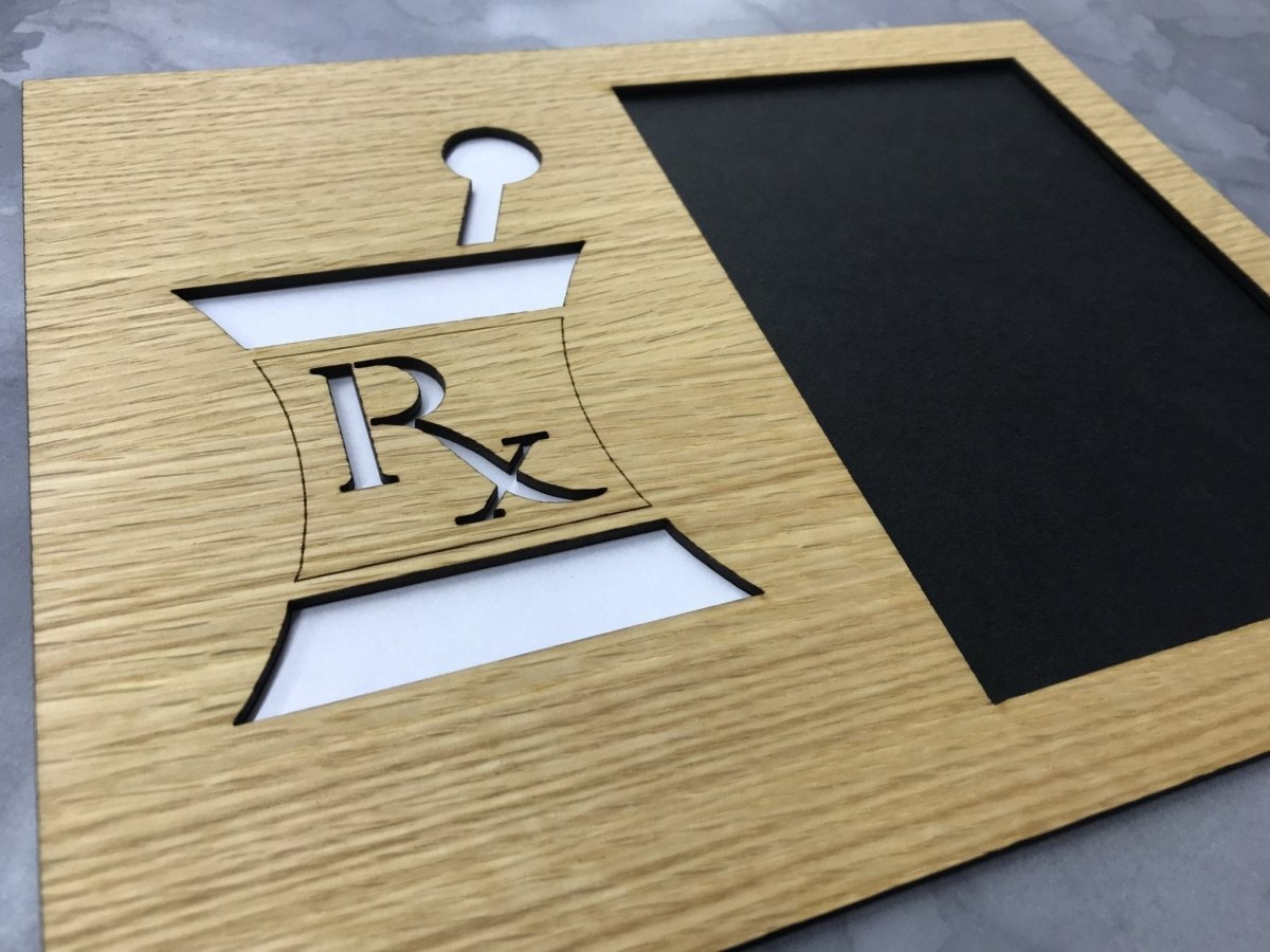 Pharmacist Picture Frame - Legacy Images - Picture Frames - 8x10 picture frame occupations pharmacist laser engraved