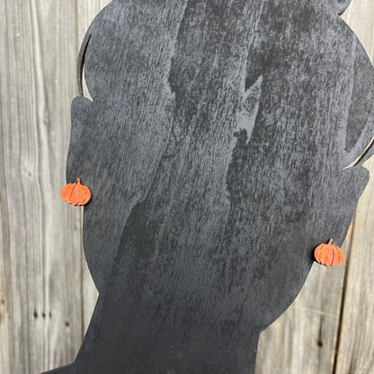 Pumpkin Earrings - Legacy Images - Earrings - Earrings fall holiday laser engraved