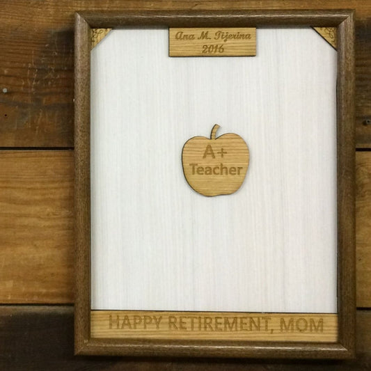 Retirement Guestbook - Legacy Images - Guestbook - 11x14 Picture Frame 12x16 picture frame 16x20 picture frame laser engraved