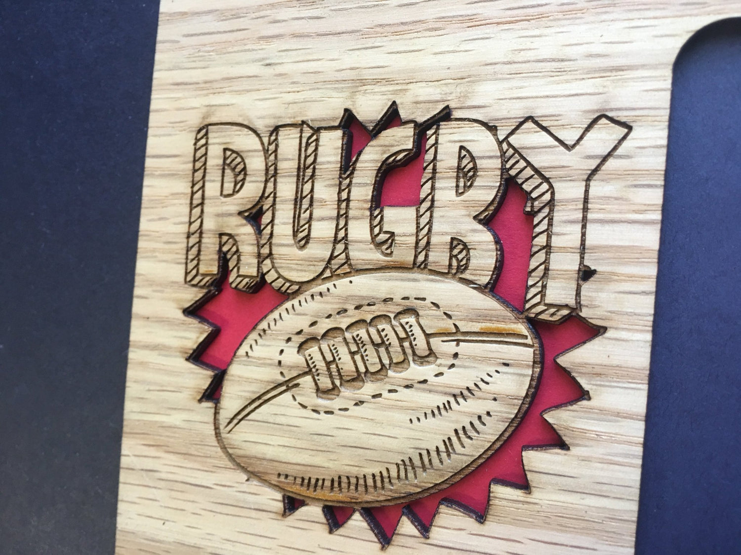 Rugby Picture Frame - 5x7 Rugby Picture Frame - Legacy Images - Legacy Images - Picture Frames