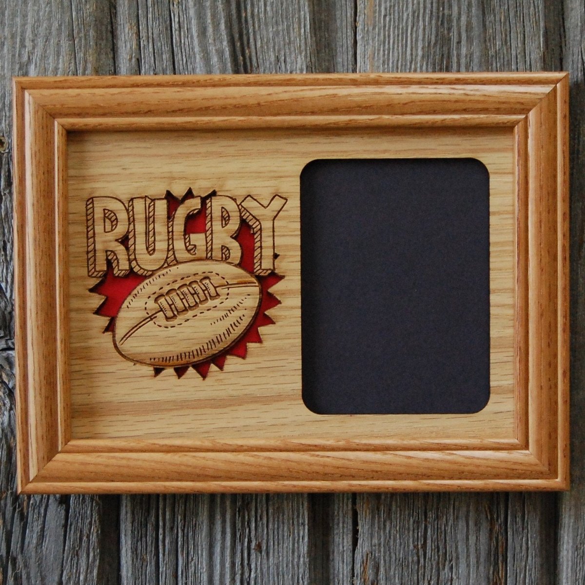 Rugby Picture Frame - Legacy Images - Picture Frames - 11x14 Picture Frame 5x7 picture frame 8x10 picture frame laser engraved