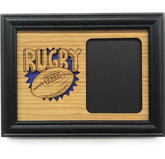 Rugby Picture Frame - Legacy Images - Picture Frames - 11x14 Picture Frame 5x7 picture frame 8x10 picture frame laser engraved