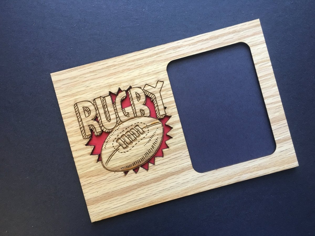Rugby Picture Frame - Legacy Images - Picture Frames - 11x14 Picture Frame 5x7 picture frame 8x10 picture frame laser engraved