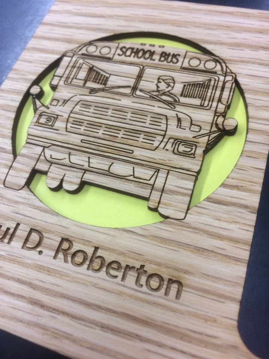 School Bus Driver Picture Frame - Legacy Images - Picture Frames - 11x14 Picture Frame 5x7 picture frame 8x10 picture frame laser engraved