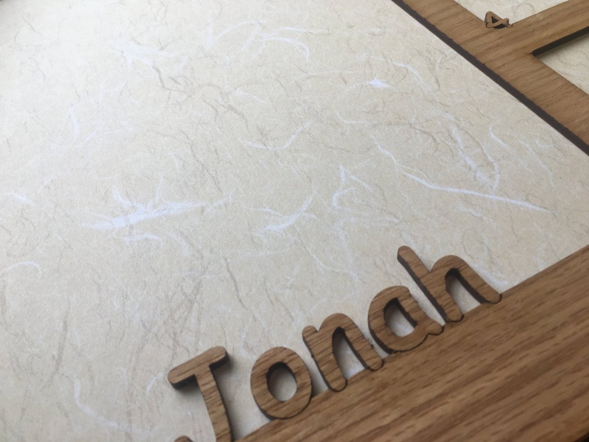 School Years Picture Frame 12"x28" - Legacy Images - Picture Frames - 12x28 picture frame name picture frame laser engraved