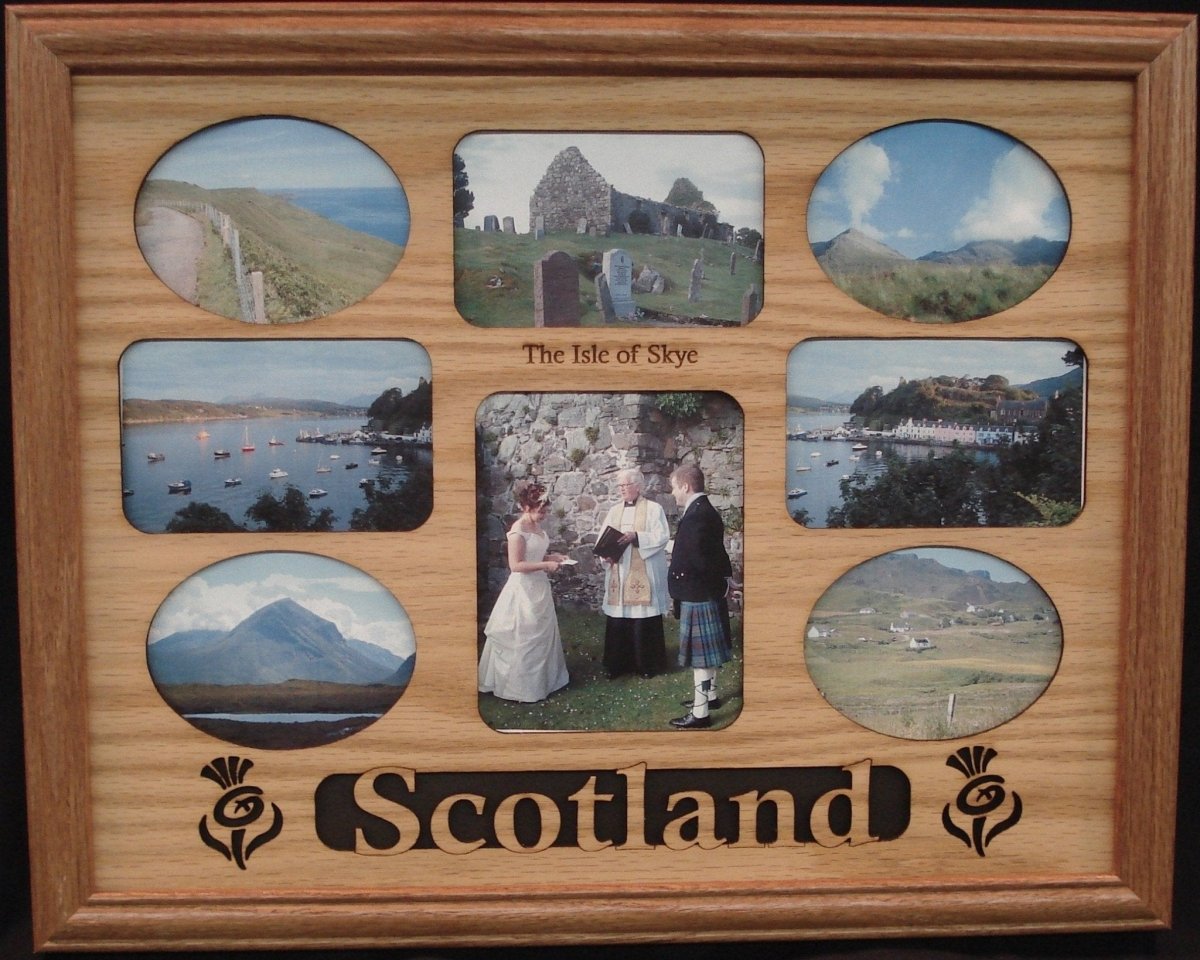 Scotland Picture Frame 11"x14" - Legacy Images - Picture Frames - 11x14 Picture Frame country picture frame laser engraved