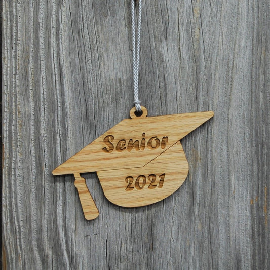 Senior 2025 Graduation Ornament - Legacy Images - Holiday Ornaments - christmas graduation ornament laser engraved