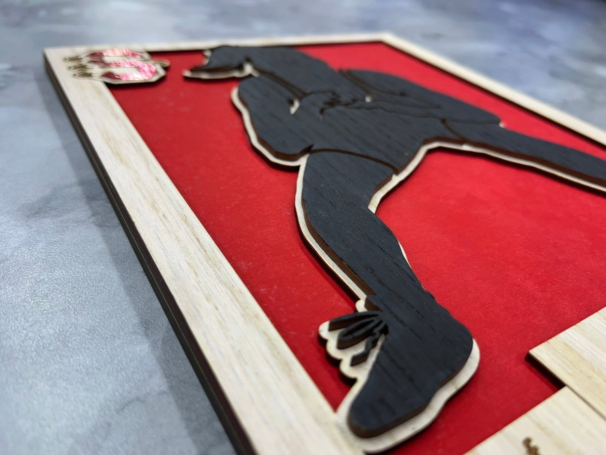 Senior Sports Plaque - Legacy Images - Novelty Signs - awards graduation personalized laser engraved