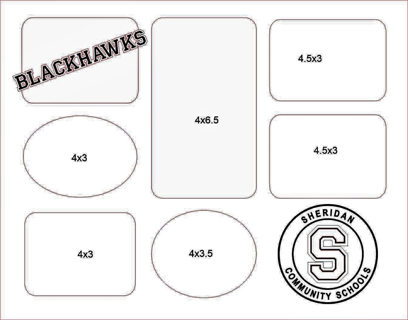 Sheridan Blackhawks Picture Frame 11"x14" - Legacy Images - Picture Frames