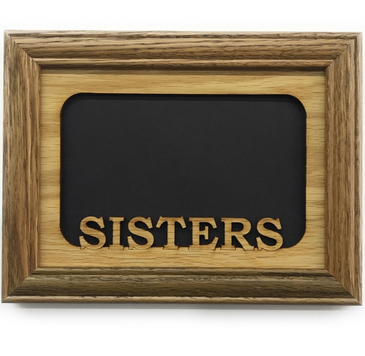 Sisters Picture Frame - 5x7 Frame Hold 4x6 Photo - Legacy Images - Picture Frames - 5x7 picture frame family picture frame laser engraved