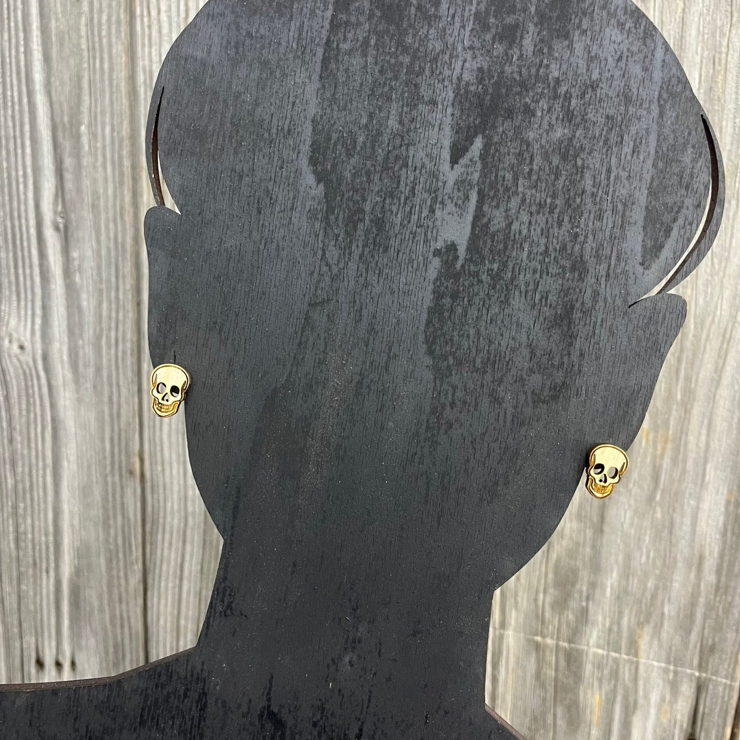Skull Earrings - Legacy Images - Earrings - Earrings fall halloween laser engraved