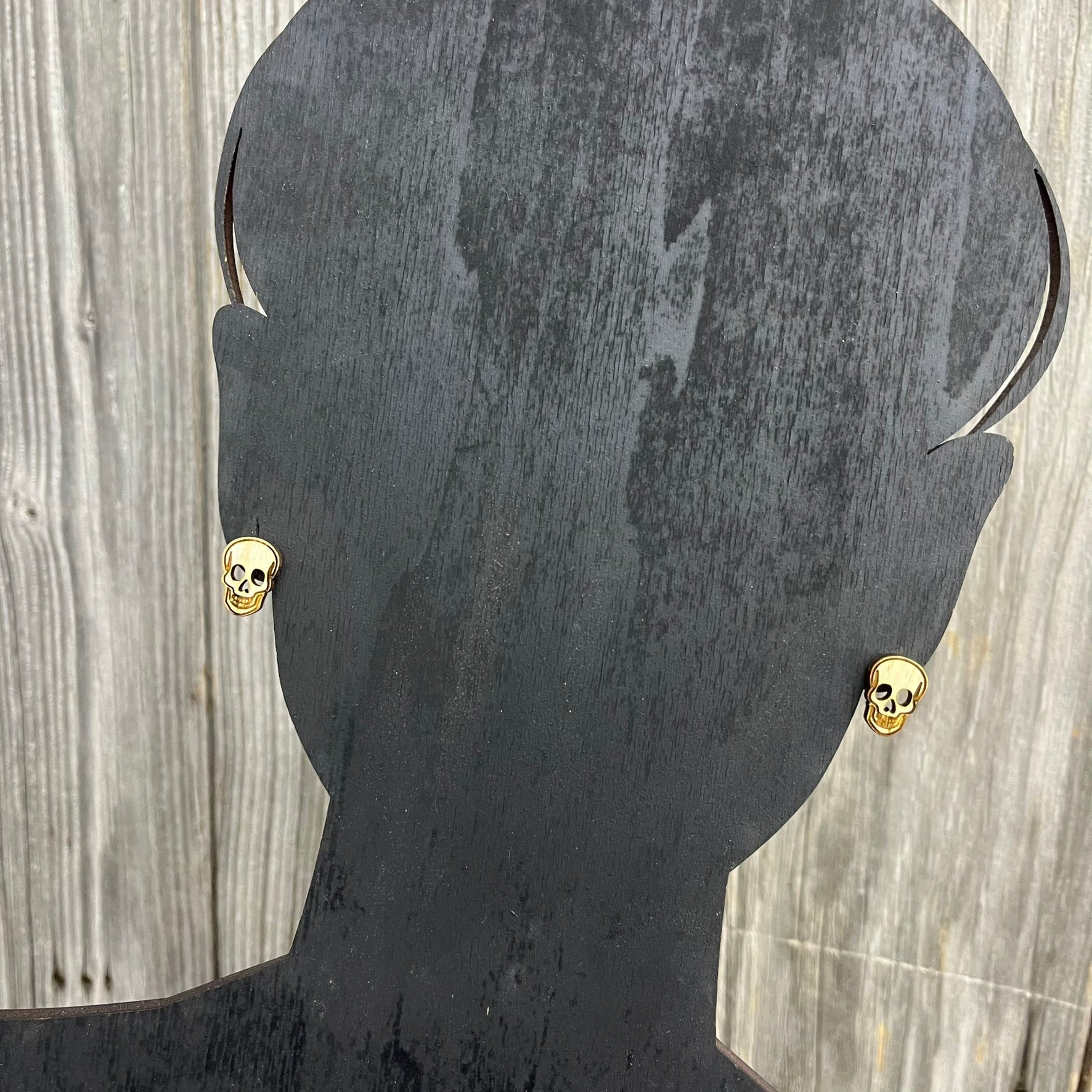 Skull Earrings - Legacy Images - Earrings - Earrings fall halloween laser engraved