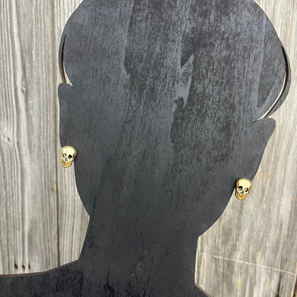 Skull Earrings - Legacy Images - Earrings - Earrings fall halloween laser engraved