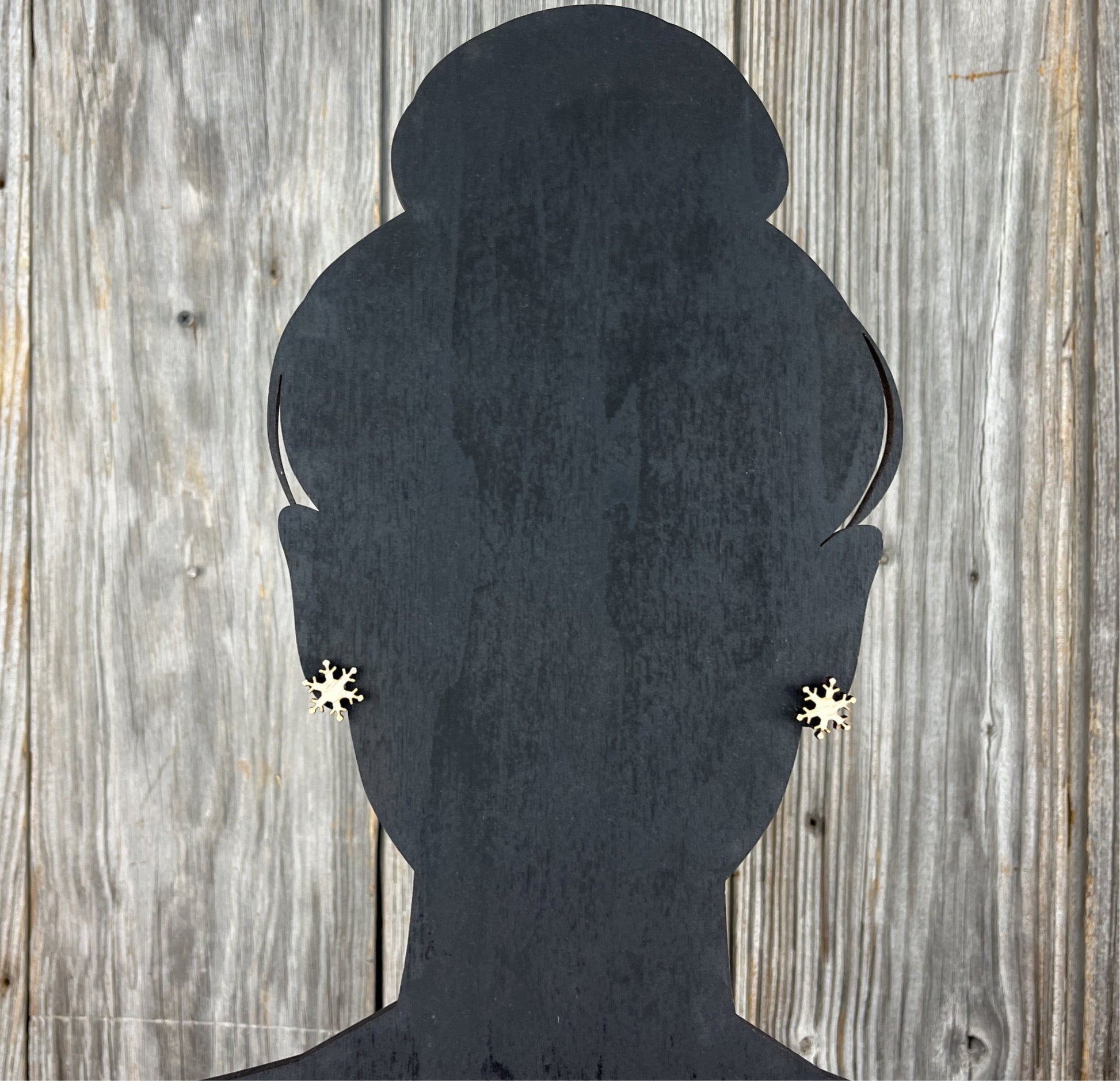 Snowflake Earrings - Legacy Images - Earrings - christmas Earrings winter laser engraved