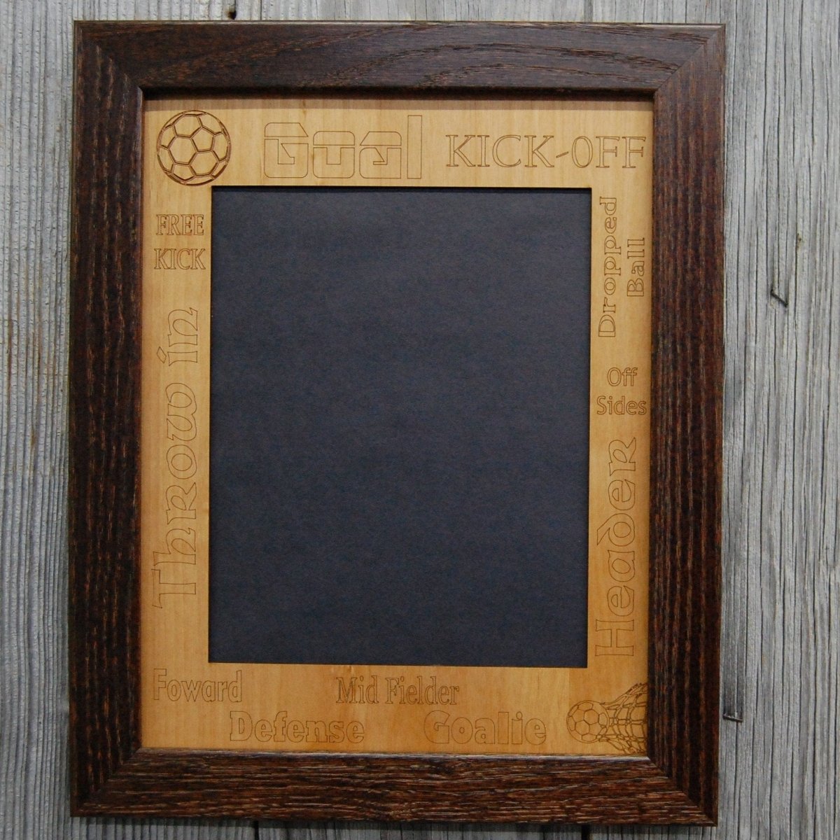 Soccer Picture Frame - Legacy Images - Picture Frames - 11x14 Picture Frame 5x7 picture frame 8x10 picture frame laser engraved