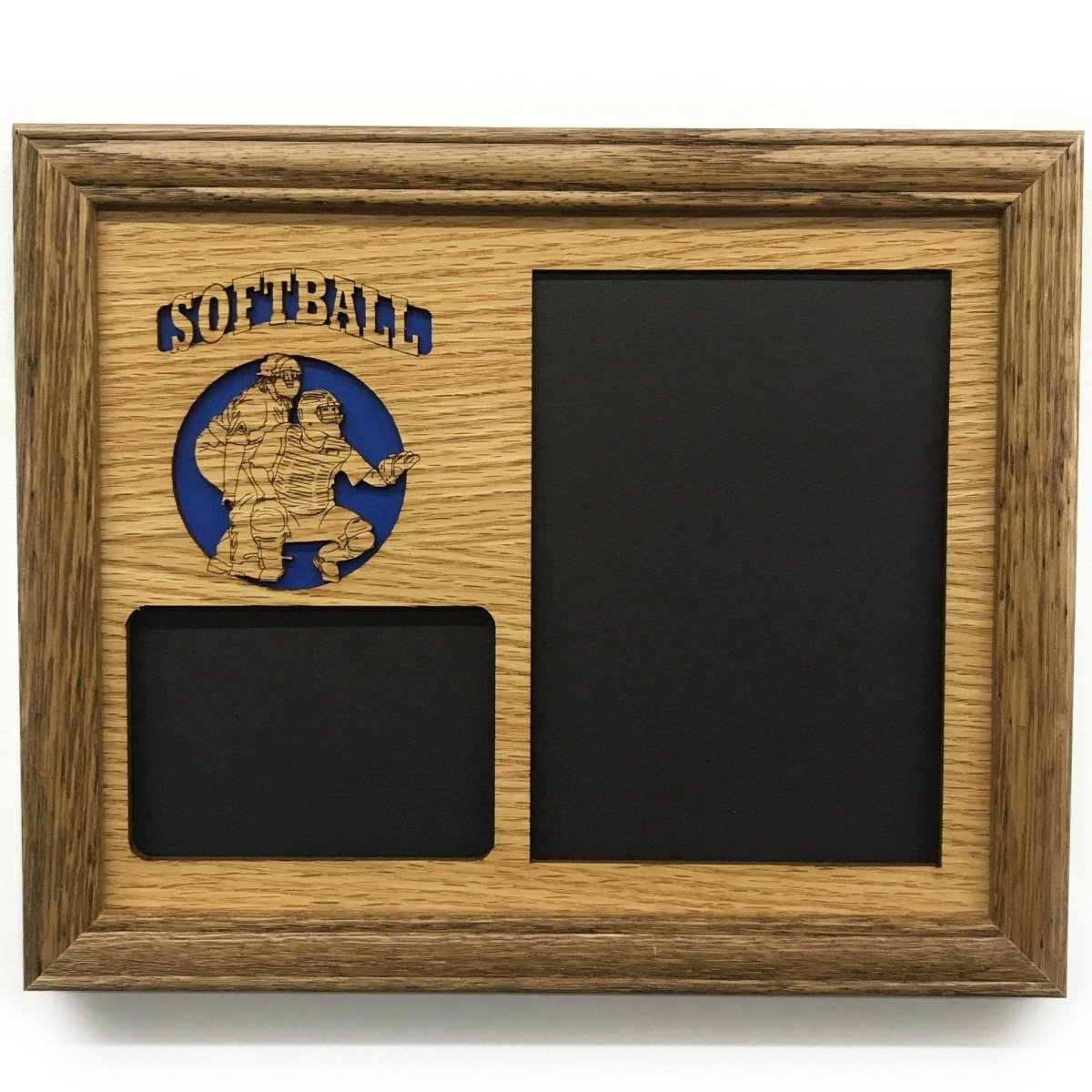 Softball Picture Frame - Legacy Images - Picture Frames - 11x14 Picture Frame 5x7 picture frame 8x10 picture frame laser engraved