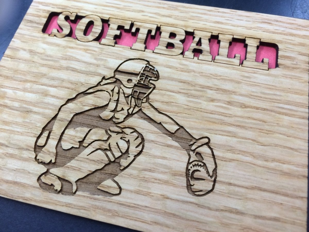 Softball Picture Frame - Legacy Images - Picture Frames - 11x14 Picture Frame 5x7 picture frame 8x10 picture frame laser engraved