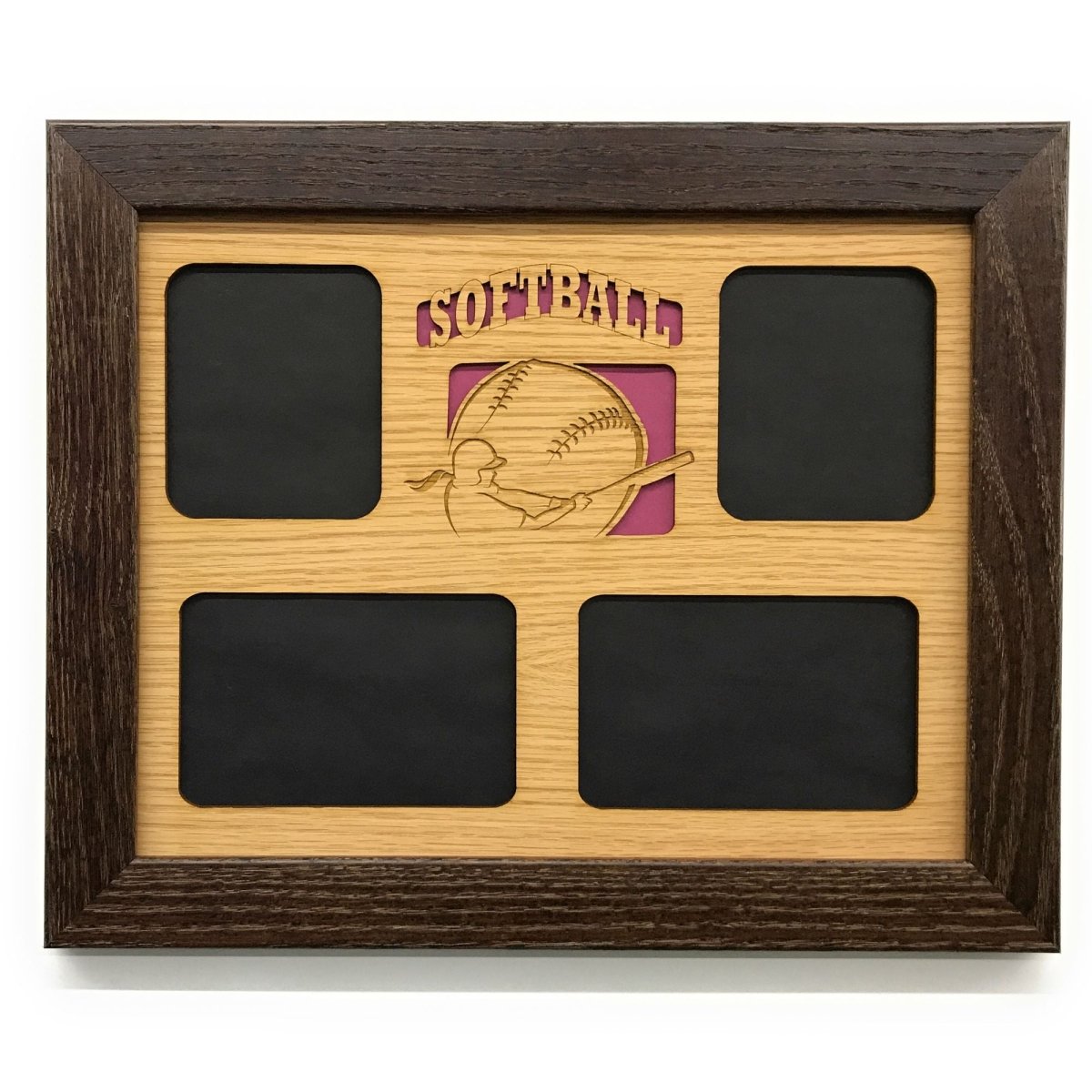 Softball Picture Frame - Legacy Images - Picture Frames - 11x14 Picture Frame 5x7 picture frame 8x10 picture frame laser engraved