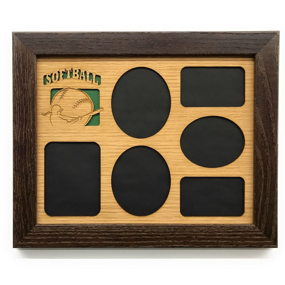 Softball Picture Frame - Legacy Images - Picture Frames - 11x14 Picture Frame 5x7 picture frame 8x10 picture frame laser engraved