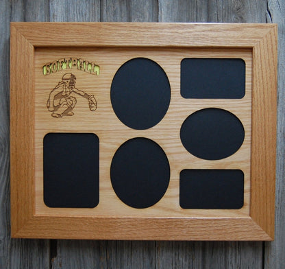 Softball Picture Frame - Legacy Images - Picture Frames - 11x14 Picture Frame 5x7 picture frame 8x10 picture frame laser engraved