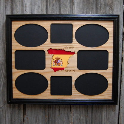 Spain Picture Frame 11"x14" - Legacy Images - Picture Frames - 11x14 Picture Frame country picture frame laser engraved