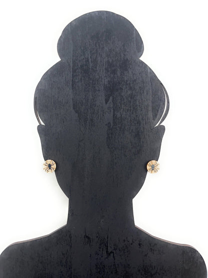 Spider Web Earrings - Legacy Images - Earrings - Earrings fall halloween laser engraved