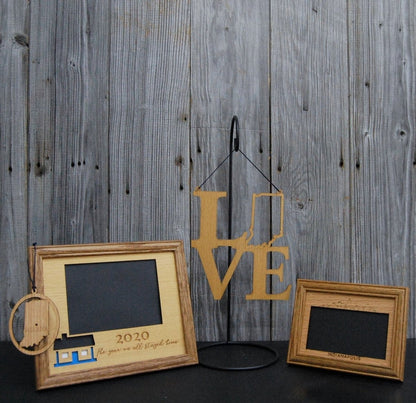 State Gift Set - Legacy Images - Picture Frames - 11x14 Picture Frame 5x7 picture frame 8x10 picture frame laser engraved