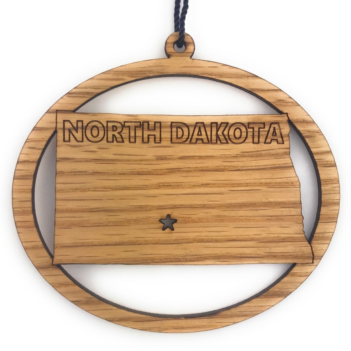 State Ornament - Legacy Images - Holiday Ornaments - christmas ornament state laser engraved