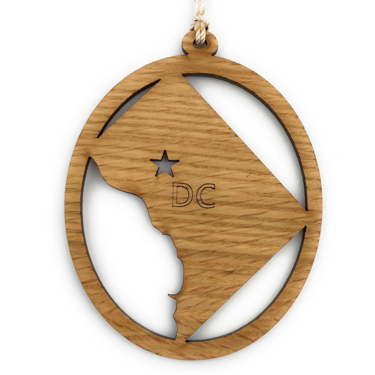 State Ornament - Legacy Images - Holiday Ornaments - christmas ornament state laser engraved