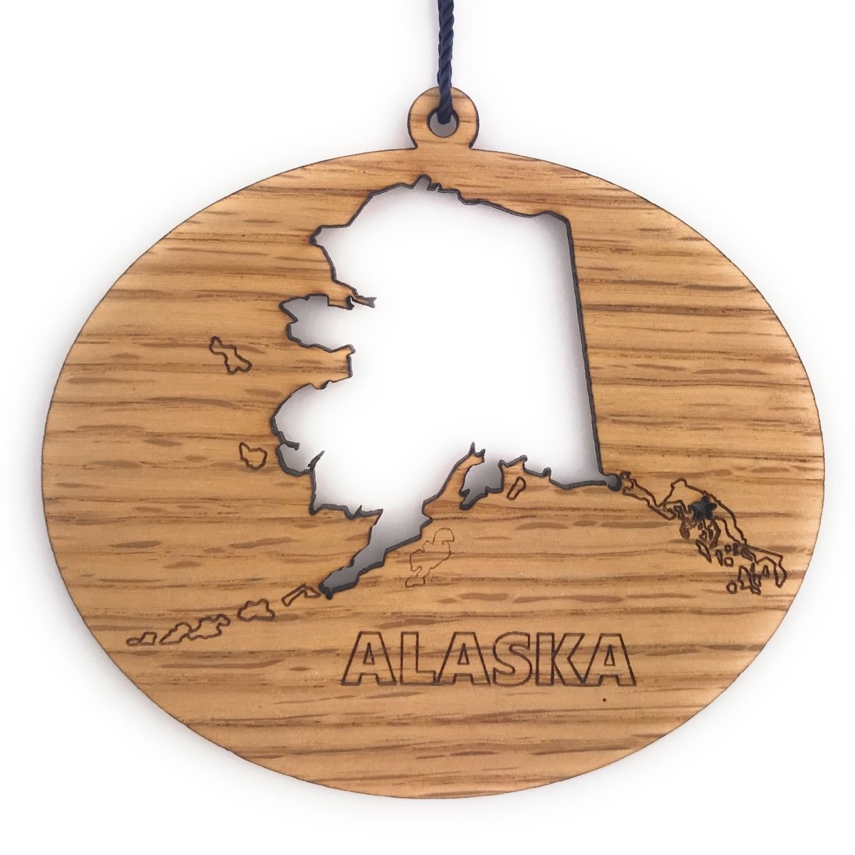 State Ornament - Legacy Images - Holiday Ornaments - christmas ornament state laser engraved