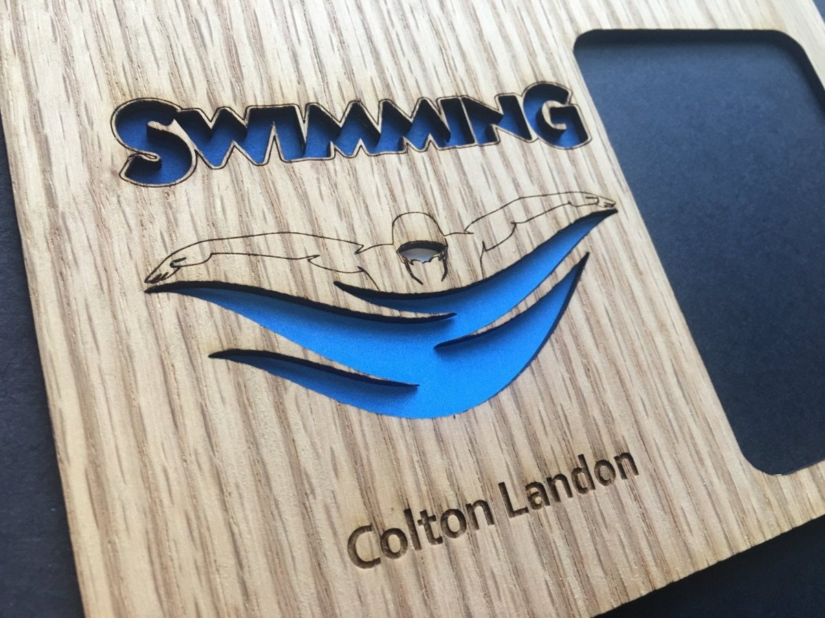 Swimming Picture Frame - Legacy Images - Picture Frames - 11x14 Picture Frame 5x7 picture frame 8x10 picture frame laser engraved