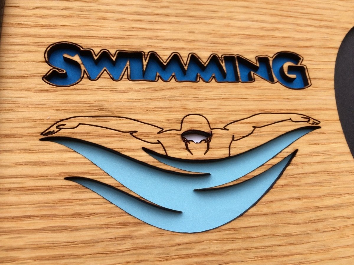 Swimming Picture Frame - Legacy Images - Picture Frames - 11x14 Picture Frame 5x7 picture frame 8x10 picture frame laser engraved