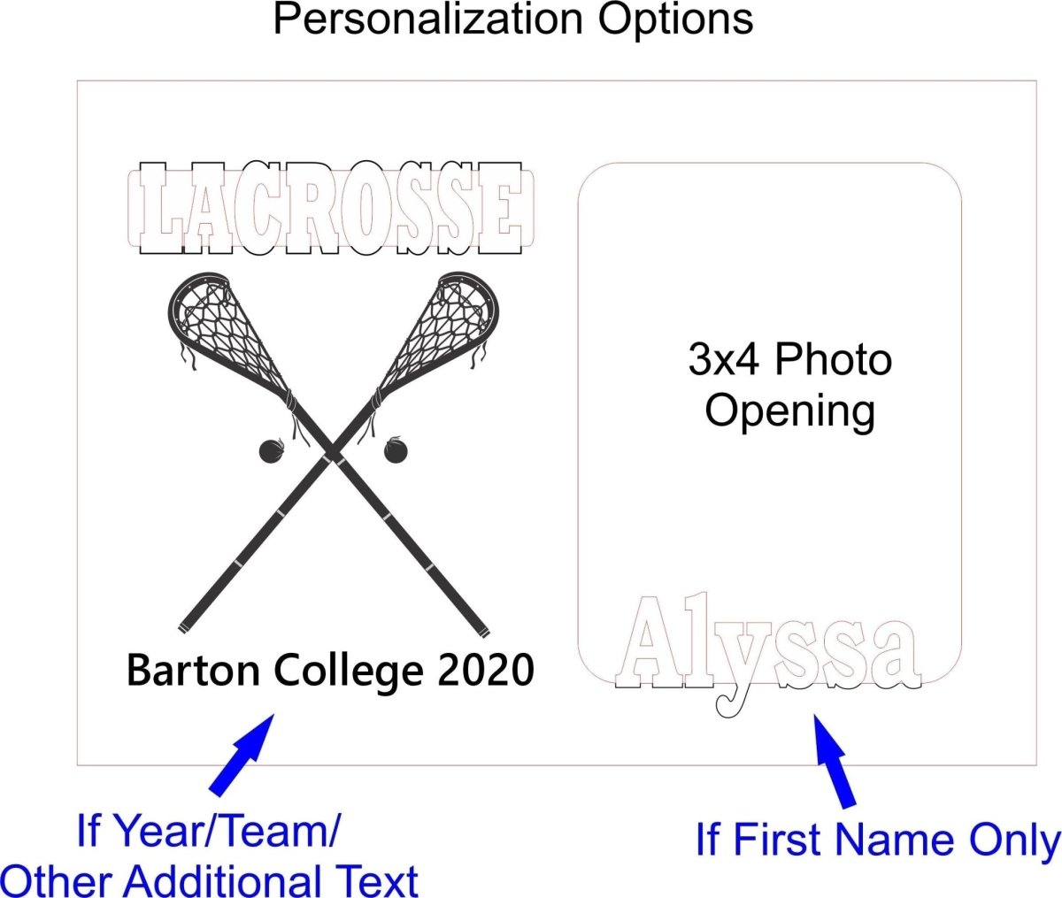 Tennis Picture Frame - Legacy Images - Picture Frames - 11x14 Picture Frame 5x7 picture frame 8x10 picture frame laser engraved