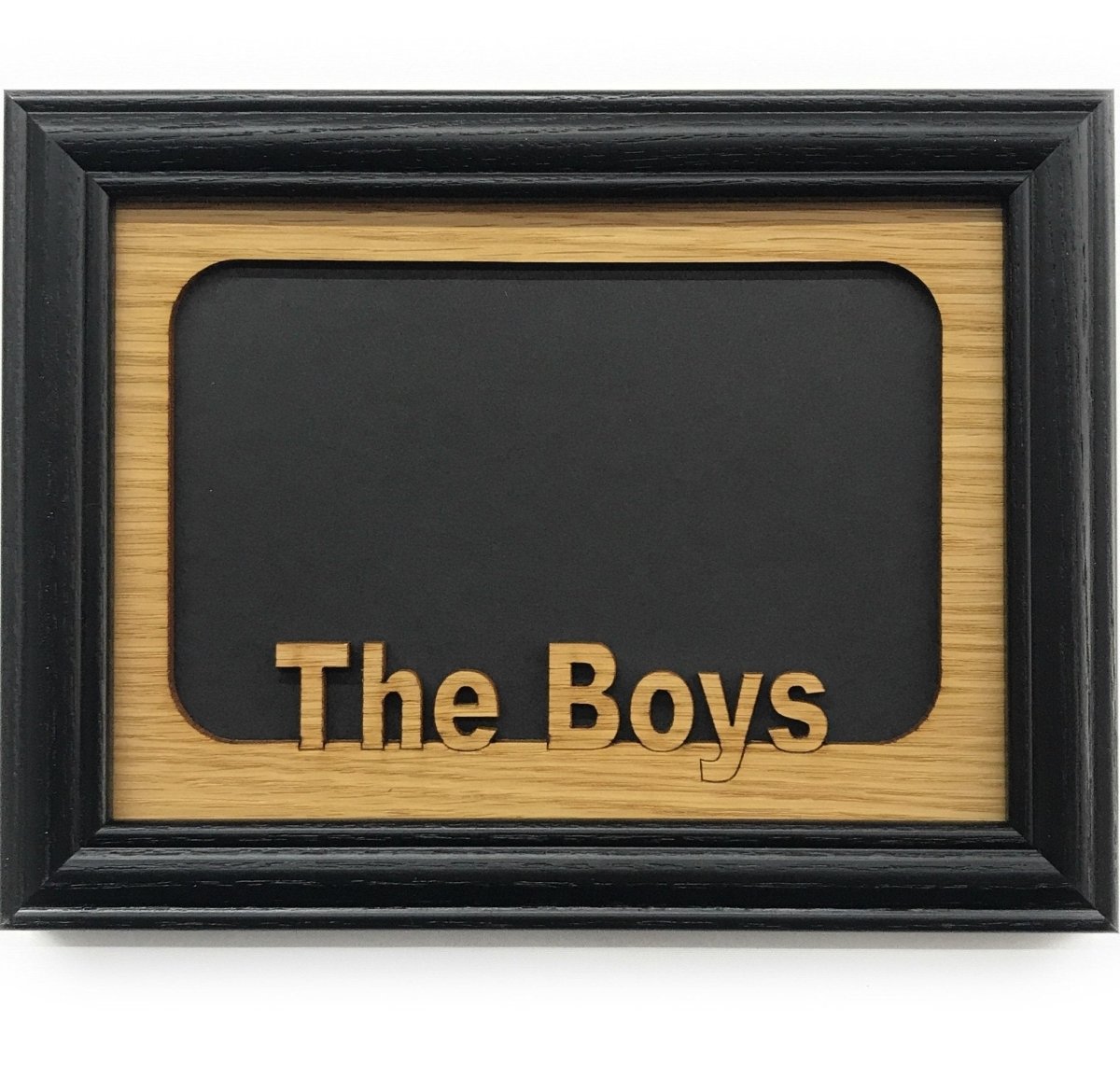 The Boys Picture Frame - 5x7 Frame Hold 4x6 Photo - Legacy Images - Picture Frames - 5x7 picture frame family friends laser engraved
