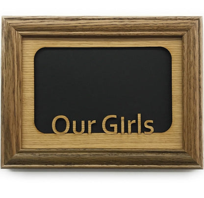 The Girls Picture Frame - 5x7 Frame Hold 4x6 Photo - Legacy Images - Picture Frames - 5x7 picture frame family friends laser engraved
