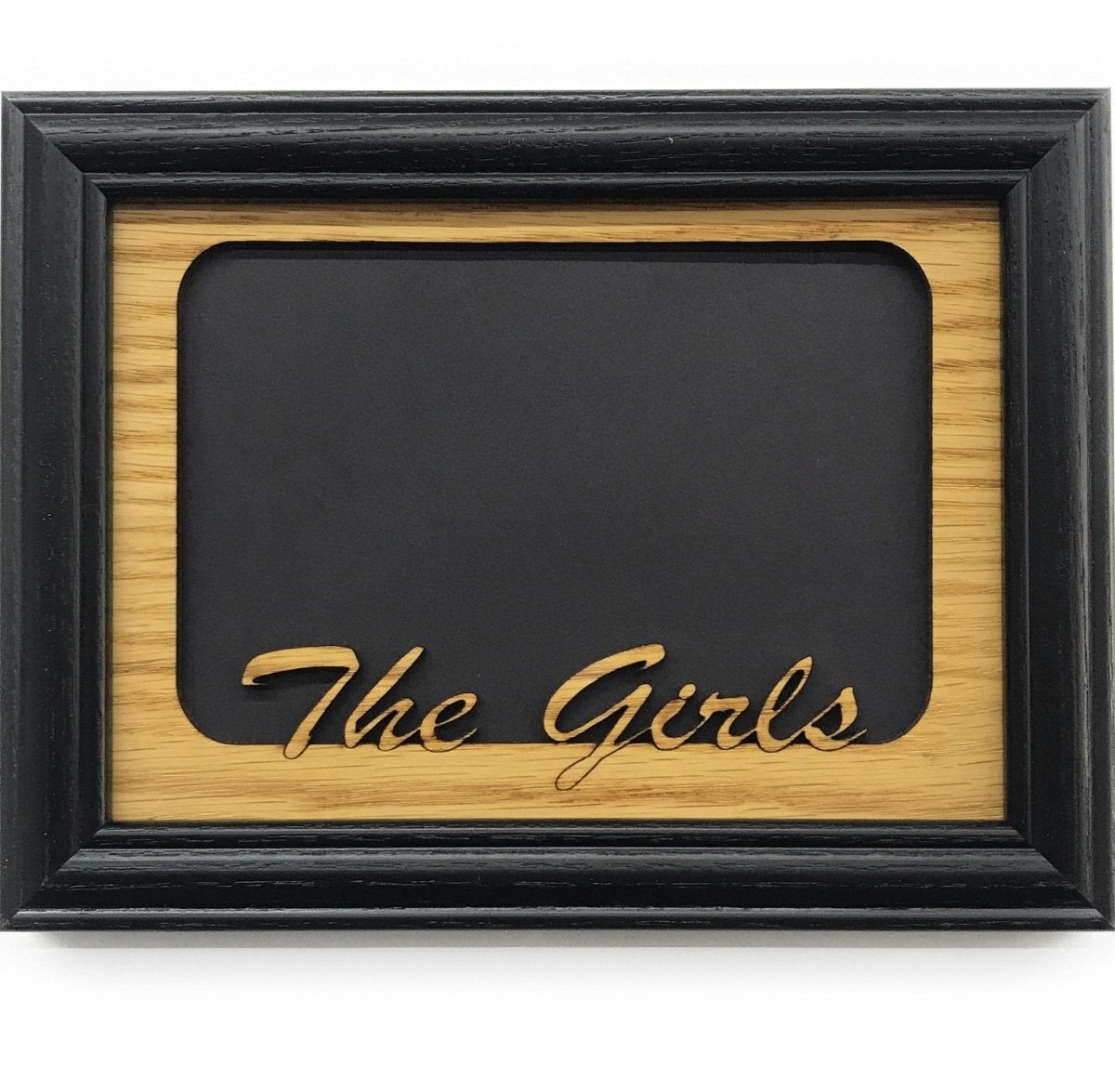 The Girls Picture Frame - 5x7 Frame Hold 4x6 Photo - Legacy Images - Picture Frames - 5x7 picture frame family friends laser engraved