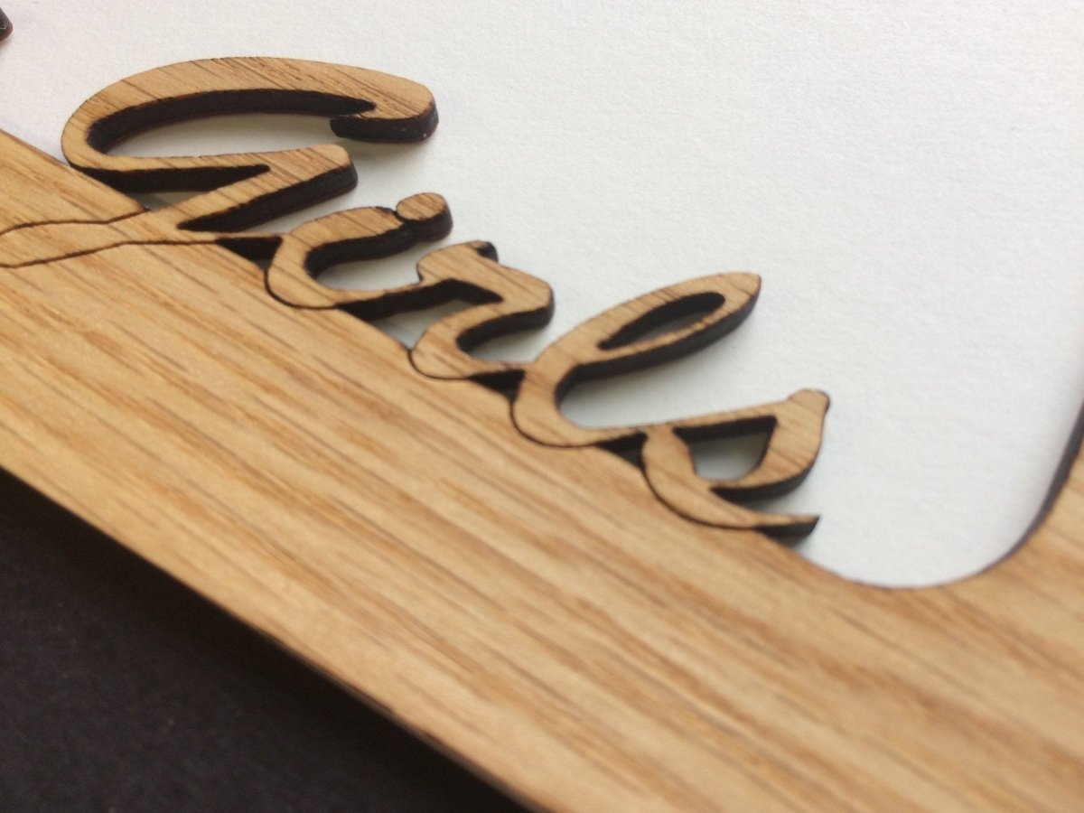 The Girls Picture Frame - 5x7 Frame Hold 4x6 Photo - Legacy Images - Picture Frames - 5x7 picture frame family friends laser engraved