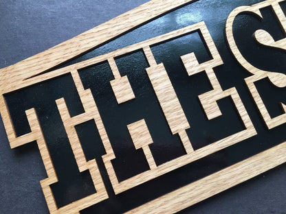 The Shop Sign Décor - Legacy Images - Novelty Signs - sign the shop laser engraved