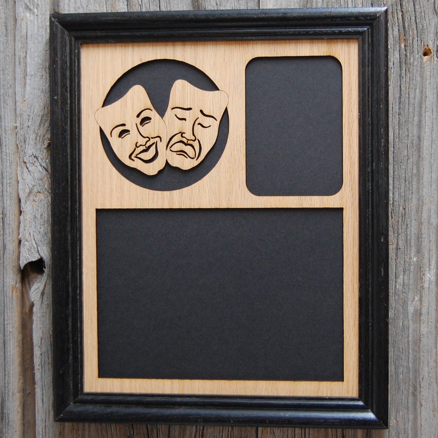 Theater Picture Frame - 8x10 Frame Hold 5x7 and 3x4 Photos - Theater Picture Frame, Picture Frame, home decor, laser engraved - Legacy Images - Legacy Images - Picture Frames